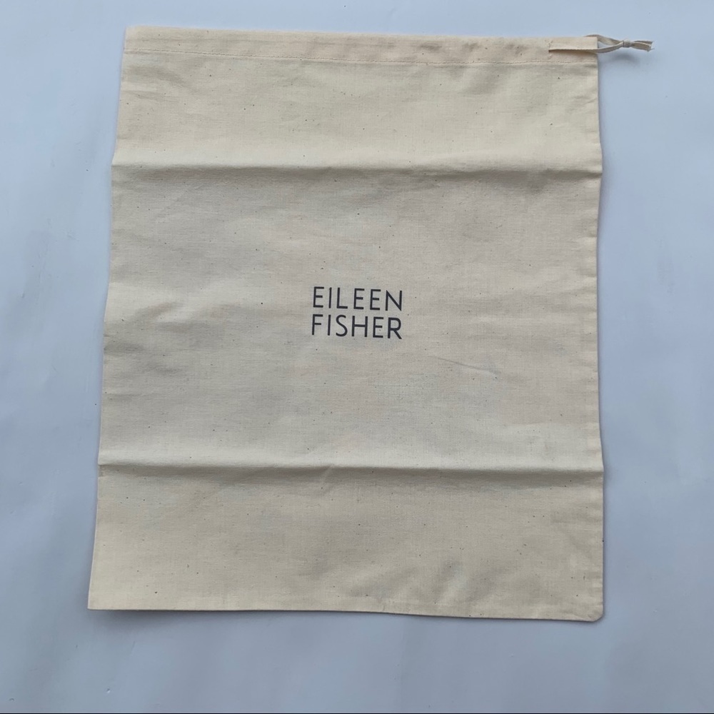 Eileen Fisher Dust Bag 14 x 11.5 organic cotton